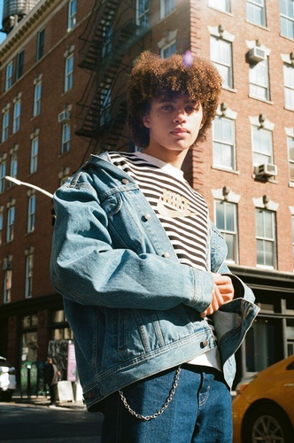 Young Kid Posing Outdoors Captured by Steffen Sharikov - Film Diary Photography Services Minneapolis