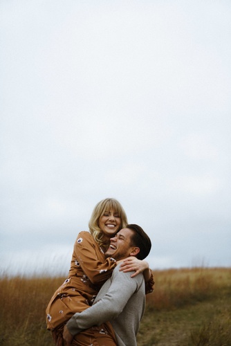Happy Couple Captured by Steffen Sharikov - Commercial Photography Services Burnsville