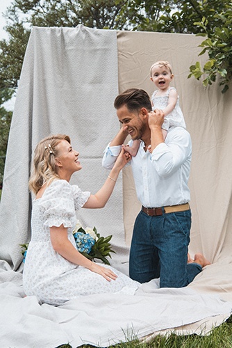 Happy Family Captured by Steffen Sharikov - Commercial Photography Services Jordan