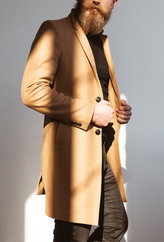 Overcoat Cloth Comercial Branding Photography in Maple Grove by Steffen Sharikov