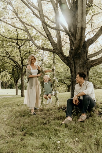 Young Couple Spending Time With Their Baby Captured by Steffen Sharikov