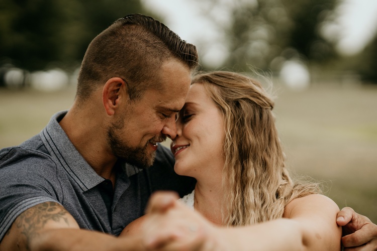 Romantic Couple Captured by Steffen Sharikov - Commercial Photography Bloomington