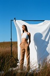 Young Model Posing Outdoors Captured by Steffen Sharikov - Film Diary Photography Minneapolis